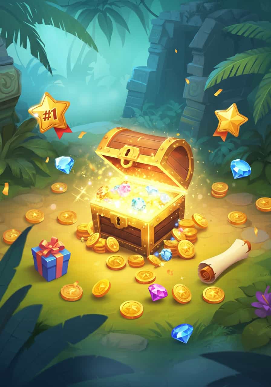 Game feature illustration left